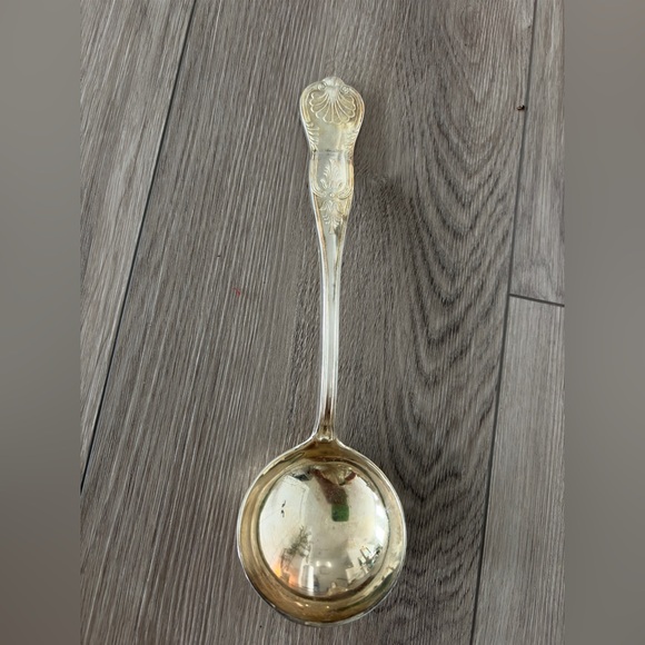 Other - Silver plated serving spoon Made in Italy